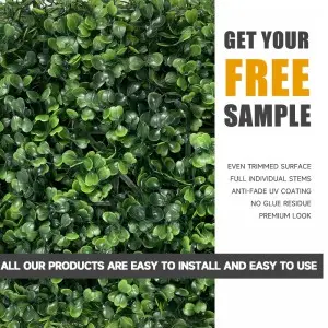 10″x10″ Grass Wall,12PCS Artificial Boxwood Panels,4 Layers Plant Wall, Greenery Wall Backdrop,Privacy Hedge Screen,Green Wall Decor for Outdoor Garden and Indoor Home Wedding