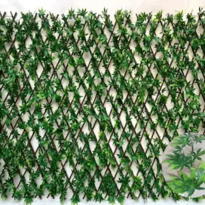 Expandable Faux Privacy Fence, Artificial Fake Ivy Fence For Home Decoration, Fencing Panel