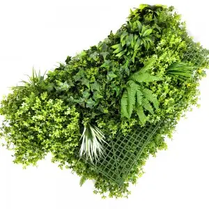40″x40″ size Artificial Greenery Hedege Wall, Vertical Garden Privacy Fence Screen, Faux Ivy Plant Backdrop