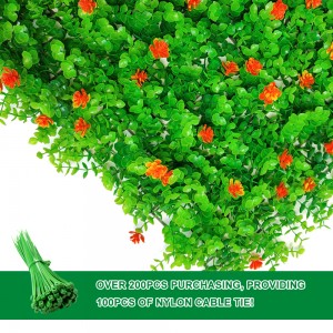 Simulation Plant Eucalyptus Artificial Hanging Plant Wall Grass