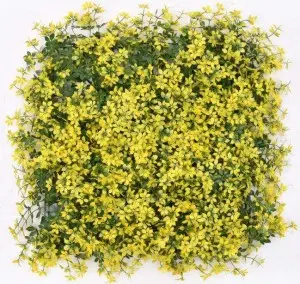 Artificial Flowers Boxwood Grass 50*50cm Garden Backyard Fence Greenery Wall Decor Backdrop Panels Topiary Hedge Plant