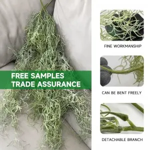 Artificial Hanging Rattan Grass Wall hanging artificial plant vine garland for wedding home party office decor