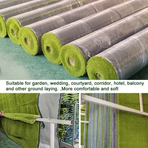 35mm Outdoor Autumn Fadeless and eco-friendly artificial grass