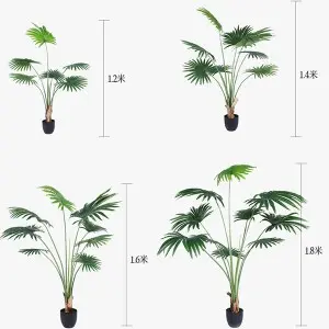 High quality artificial fan palm tree faux palm tree and plants for Sale