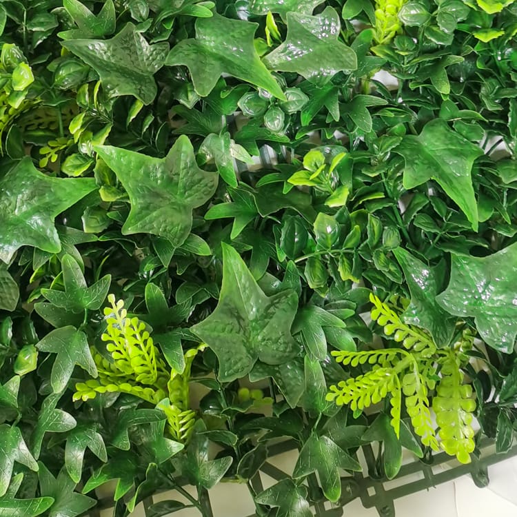 Artificial Turf Carpet - Anti-Uv Plastic Artificial Hedge Boxwood Panels Green Plant Vertical Garden Wall – Deyuan