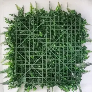 Professional China PE Eucalyptus Artificial Turf Wall Panel for Home Decoration with SGS Certificate (49852)
