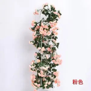 Hanging Plant Flowers Rattan Fake Vines Ivy Leaves Artificial Ivy Garland Greenery Vines Aesthetic Silk Ivy Vines 3 buyers