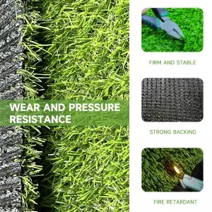 2.0cm Home Decoration Green Landscape Lawn Artificial Grass rug green carpet synthetic grass