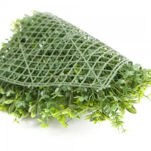Artificial Boxwood Hedge Vertical Garden Plastic Plant Hedge Wall 50cm*50 cm &1M*1M Boxwood Hedge Panel Home Decoration
