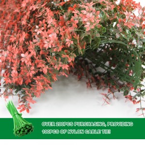 Uv Greenery Backdrop Wall Faux Eucalyptus Hedge Landscaping Artificial Boxwood Hedge wall of plants