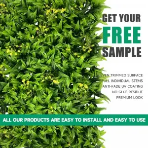 Boxwood Panels, Grass Wall , Plant Wall, Grass Backdrop Wall, Privacy Screen, Sun Protected Green Wall Decor for Outdoor, Indoor, Garden, Backyard and Décor