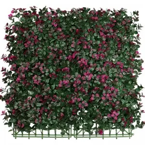 Plastic green grass wall boxwood hedge flower artificial plant green grass wall for vertical garden home decoration
