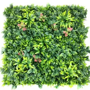 Artificial Boxwood Panels Topiary Hedge Plant UV Protected Privacy Screen Outdoor Indoor Use Garden Fence Artificial Grass wall
