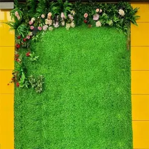 Artificial Lawn Wall Synthetic Turf Carpet Artificial Grass for wall fence decorate