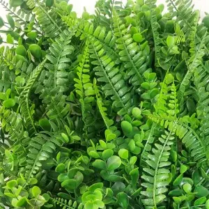Professional China PE Eucalyptus Artificial Turf Wall Panel for Home Decoration with SGS Certificate (49852)