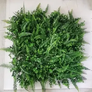 Professional China PE Eucalyptus Artificial Turf Wall Panel for Home Decoration with SGS Certificate (49852)