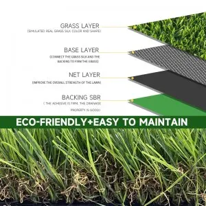 Top Quality Anti-UV Artificial Grass natural Synthetic Turf for landscaping place