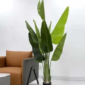 Bird of Paradise Plant Traveller Palm plastic trees 160CM artificial traveler banana Ravenala madagascariensis tree